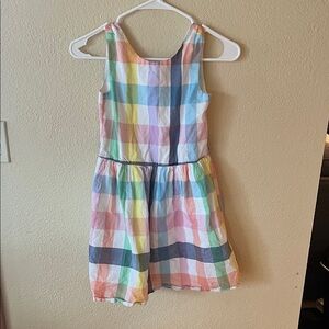 GAP Kids Multicolor Plaid Dress